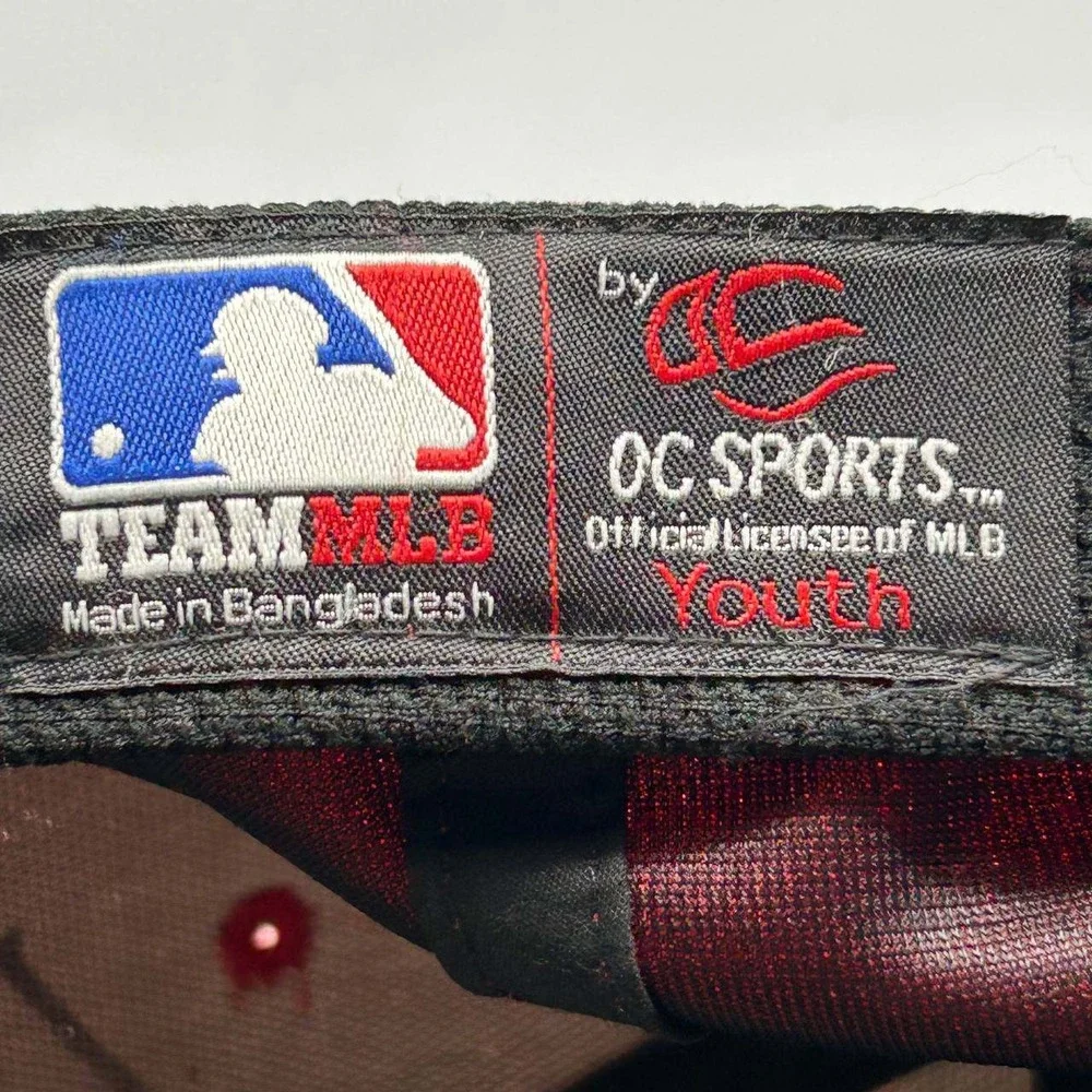 St Louis Cardinals‎ Hat Youth Red MLB OC Sports Strap Back Cap